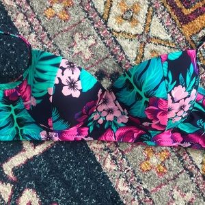 Target floral bikini top